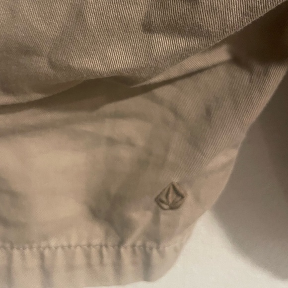 Volcom Casual Tan Cargo Shorts Bundle Set of 2 Size 36 - Picture 7 of 7